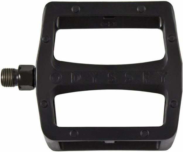 Picture of Odyssey Grandstand V2 BMX Pedals Nylon Platform 9/16 Black